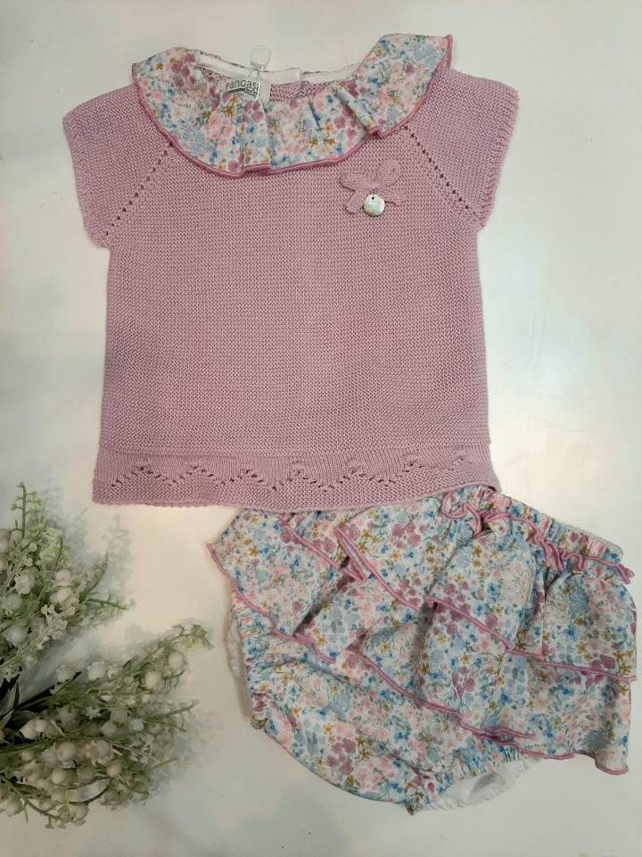 Look com fofo lilás